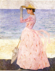 Woman with Parasol